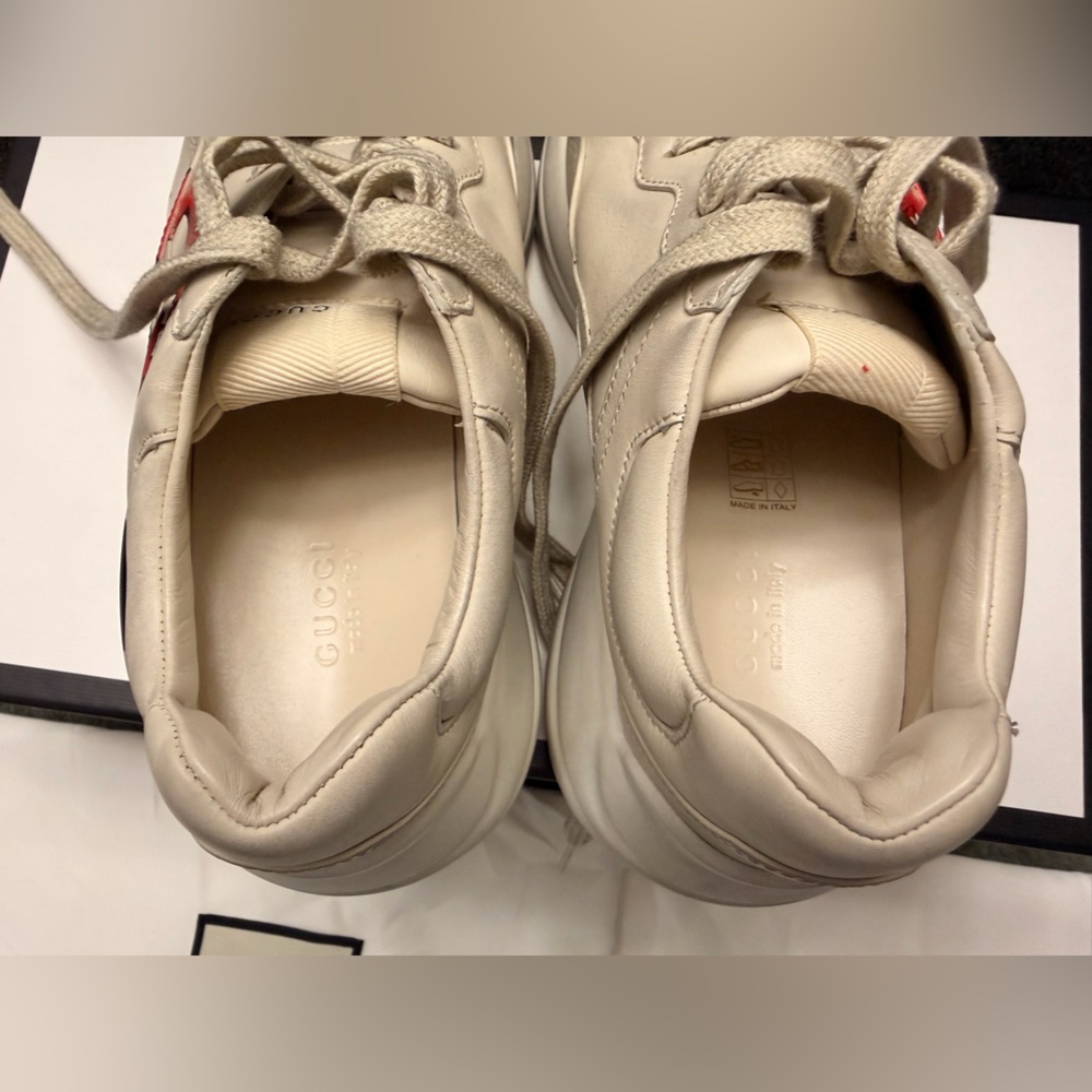 Gucci Women’s Rhyton Sneakers - Picture 9 of 13